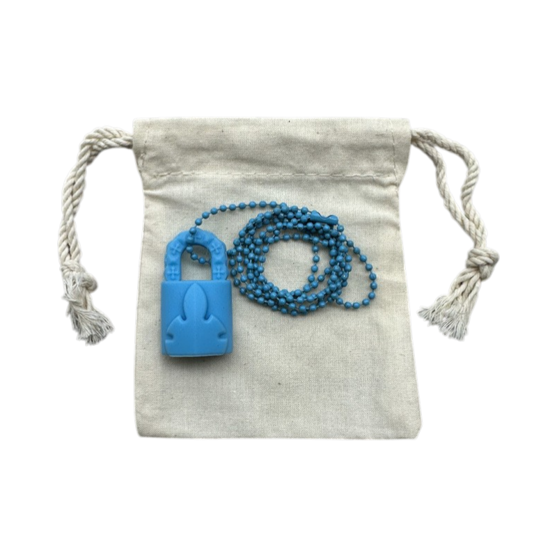 Rubber Lock Necklace