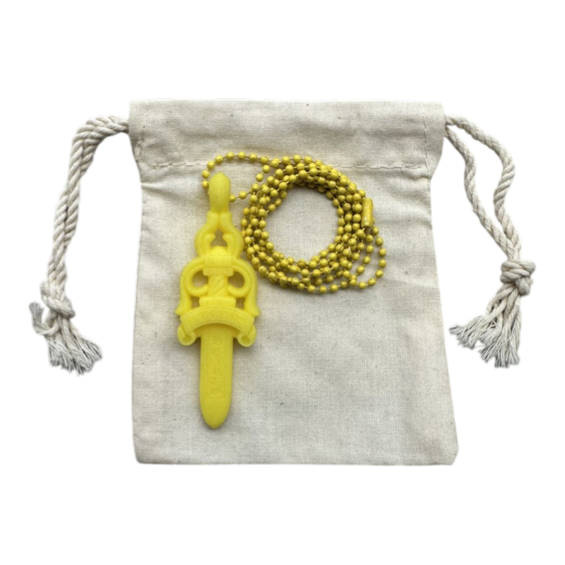 Rubber Dagger Pendant