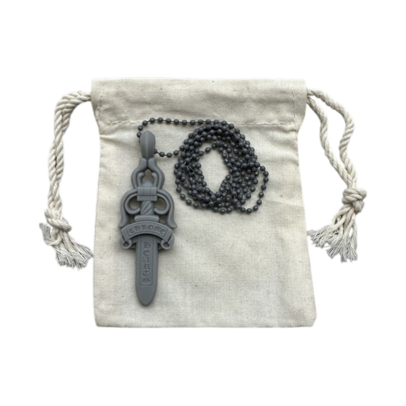 Rubber Dagger Pendant