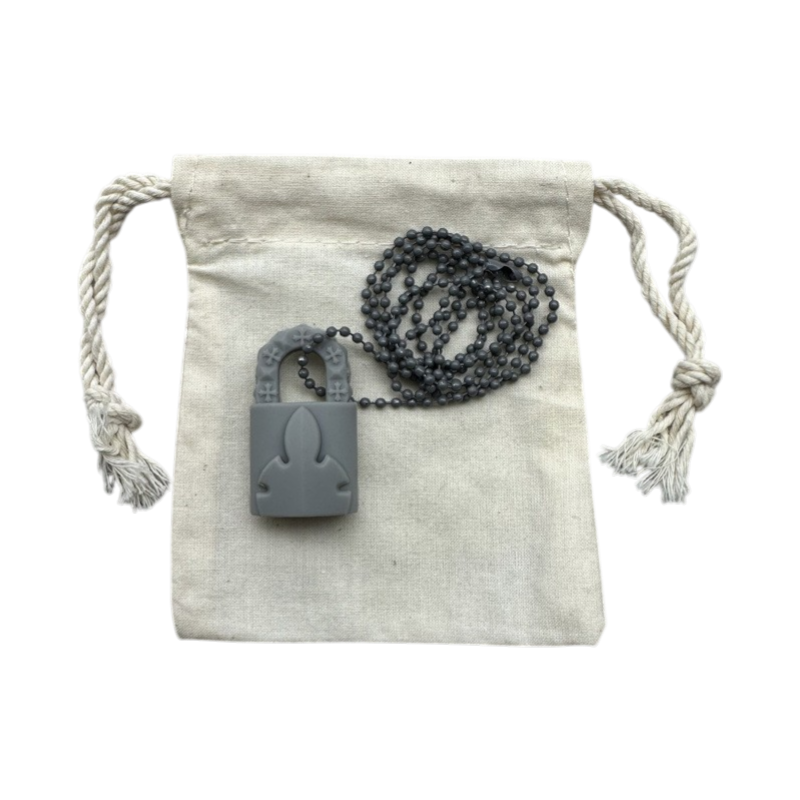Rubber Lock Necklace