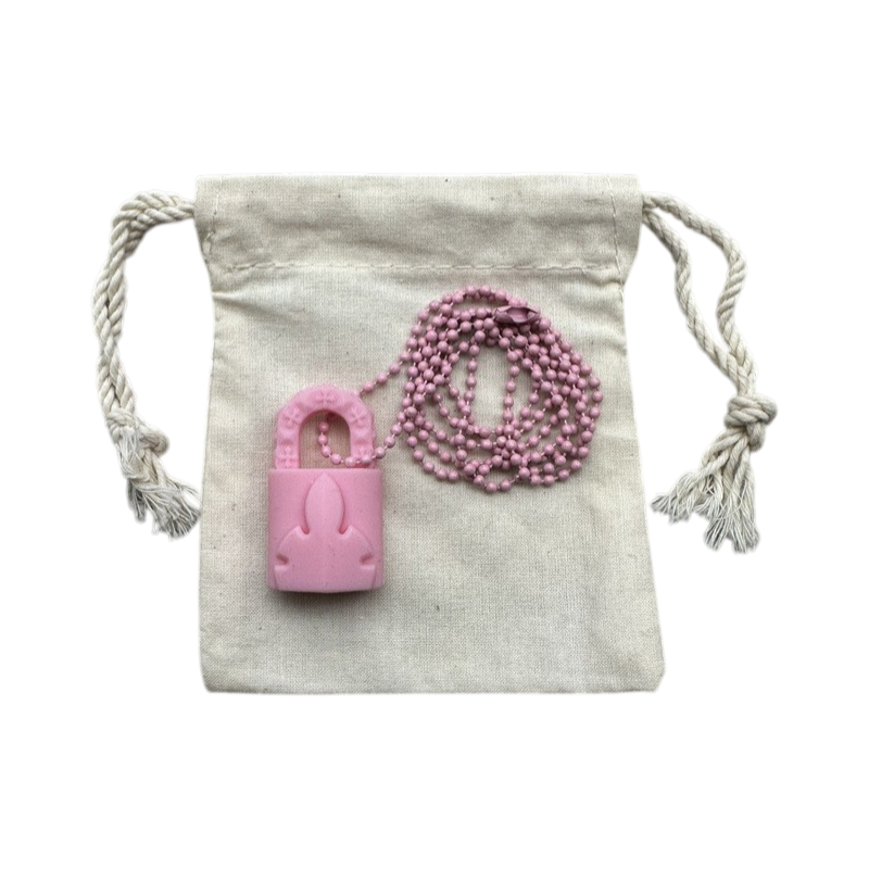 Rubber Lock Necklace