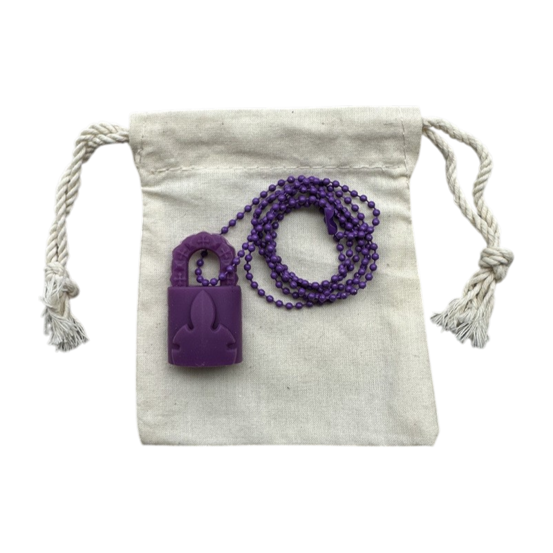 Rubber Lock Necklace